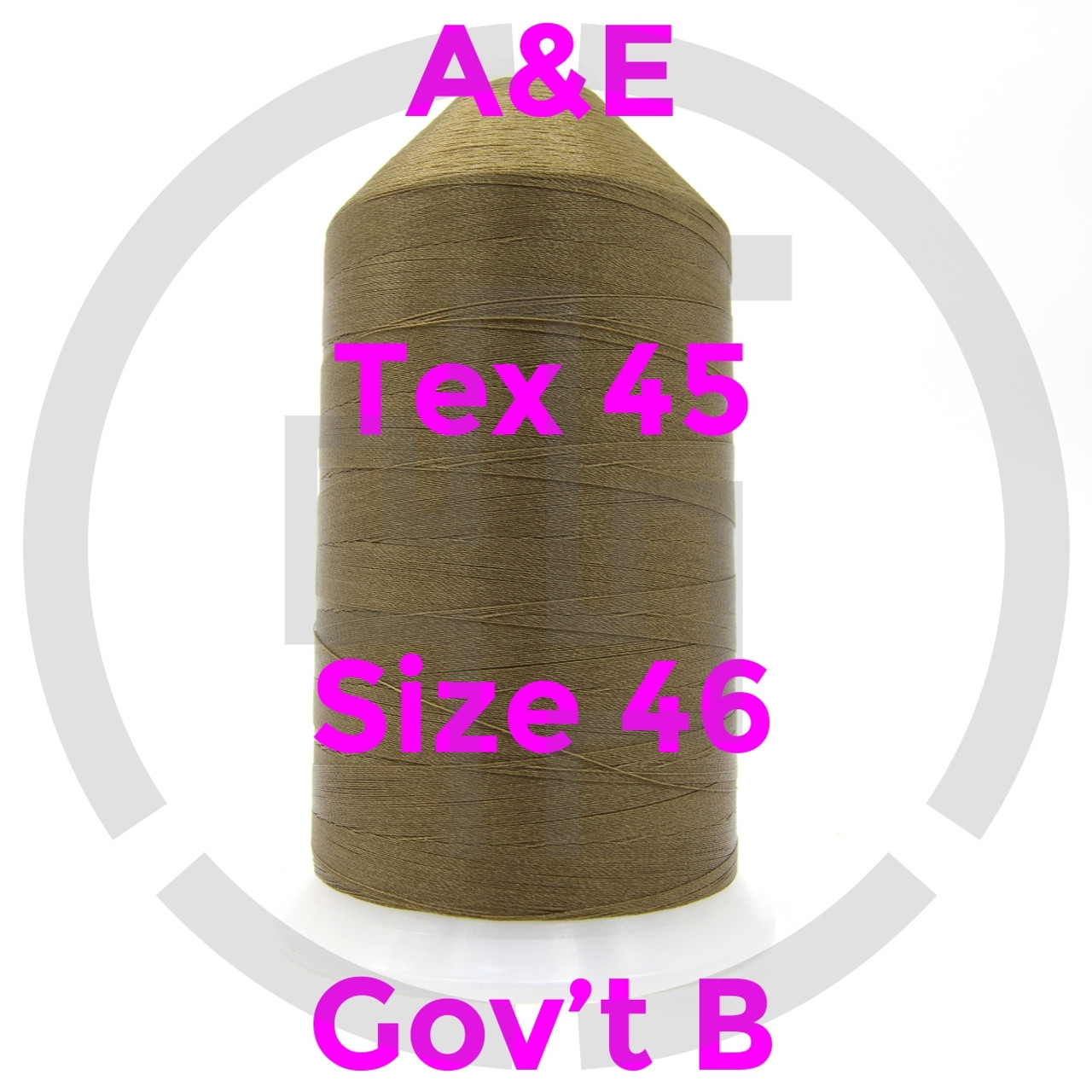 A&E milspec Size 46 Tex 45 thread Gov't B